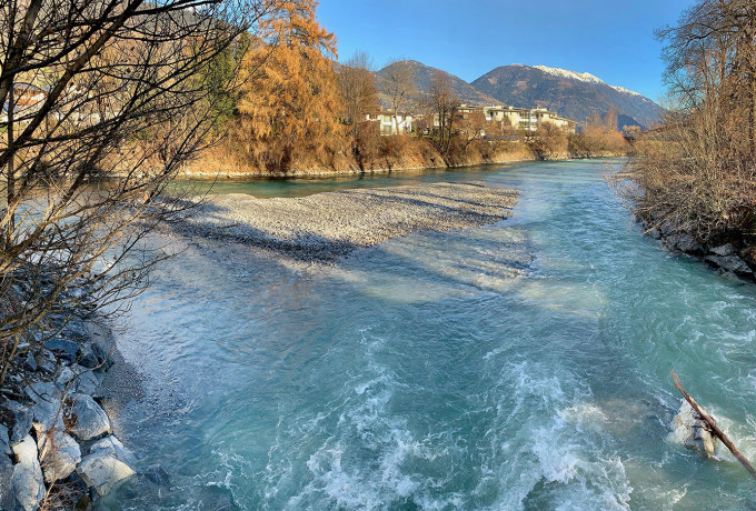 Zusammenfluss Isel & Drau